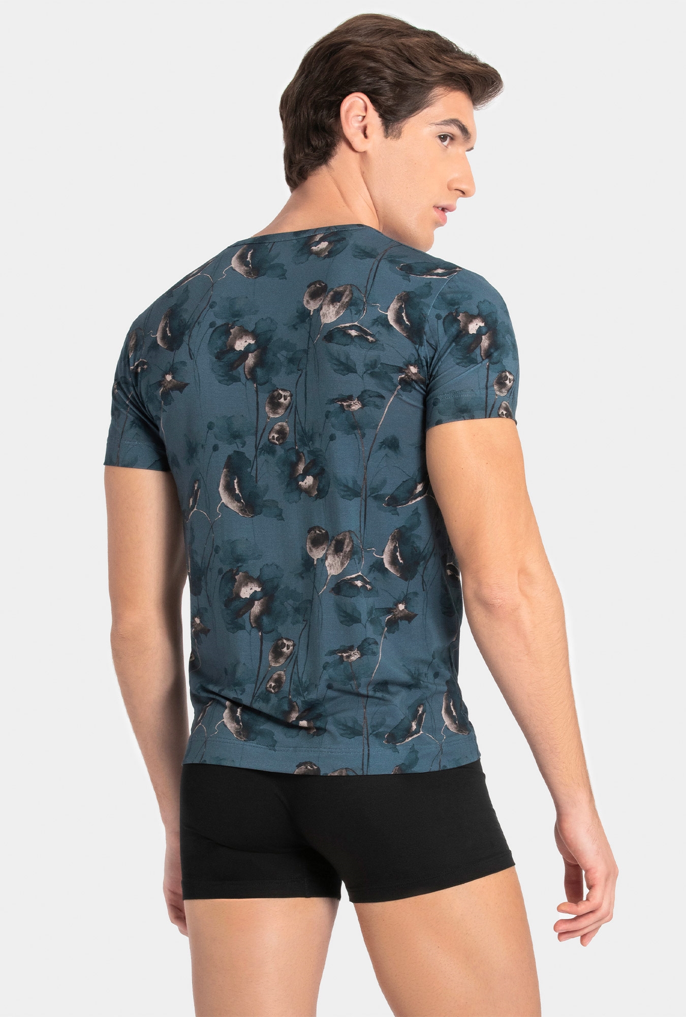 Nuit & Homewear Tee shirt bleu ii1322l82 – Image 3