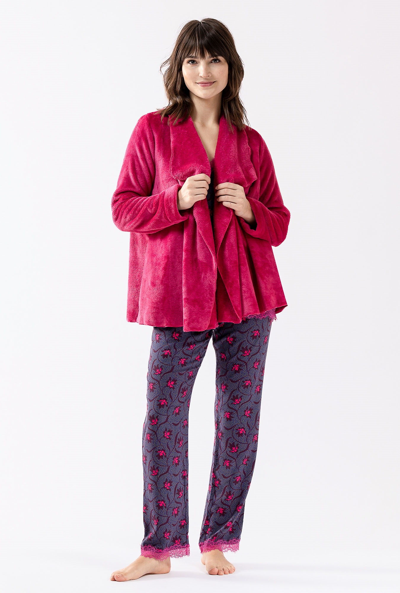 Nuit & Homewear Pull / Veste pivoine ch03acve