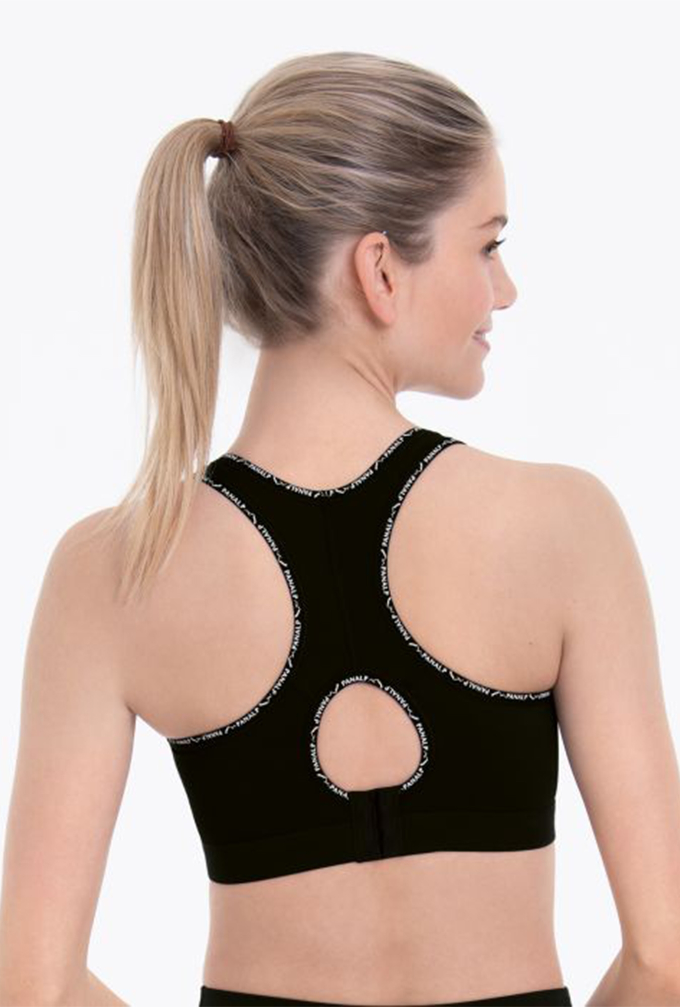 Sport Soutiens-gorge de sport noir 5562 – Image 2