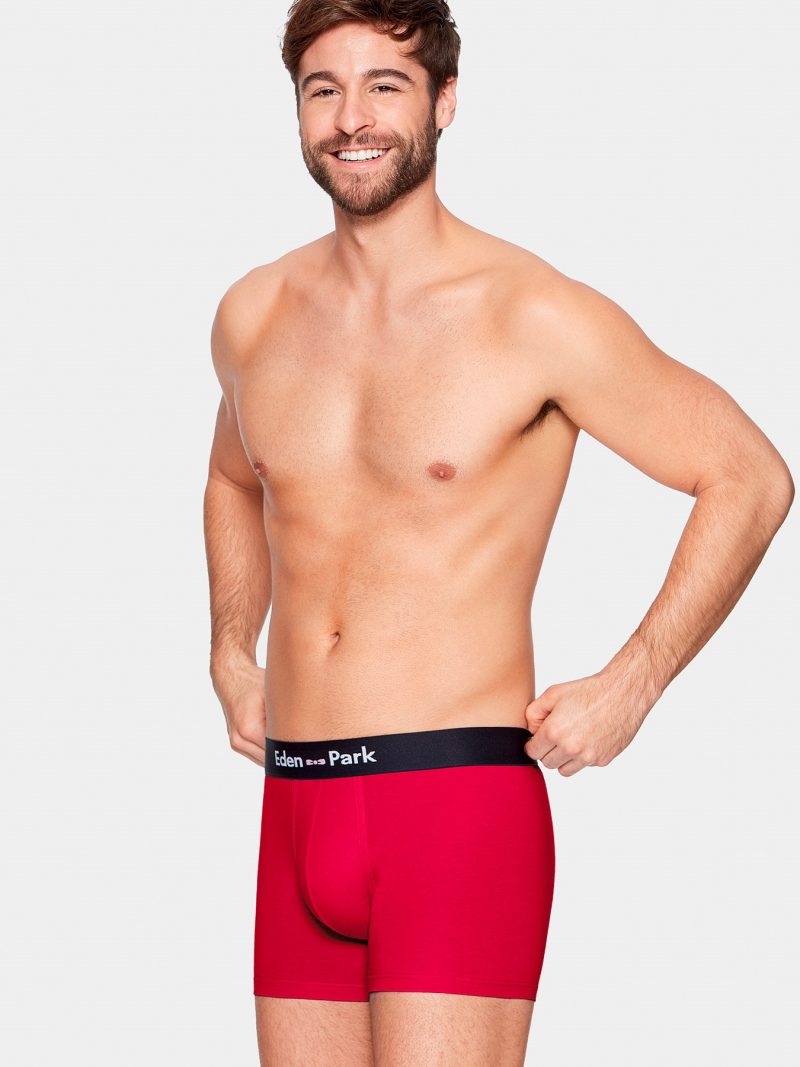 Les dessous Boxer cerise e201e60