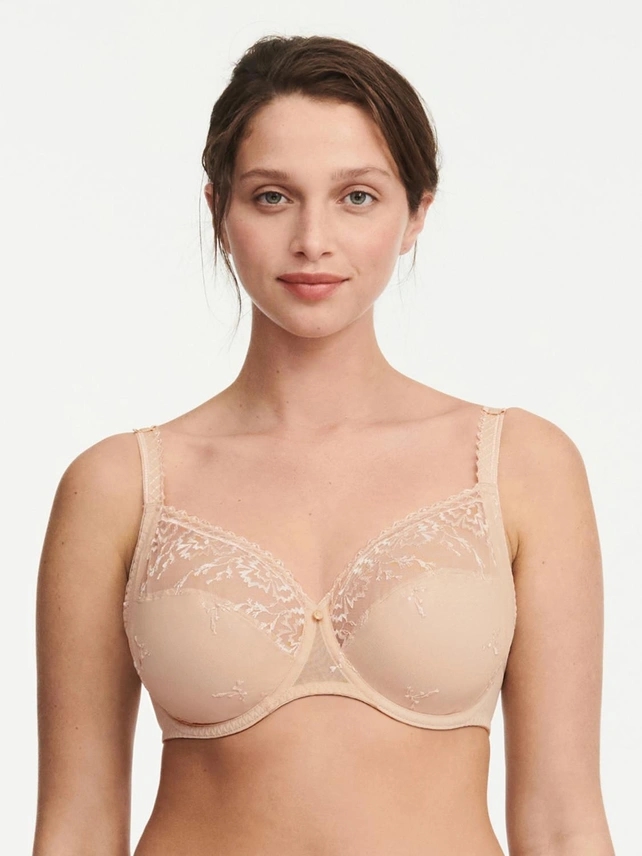 Soutien-gorge Minimisateur Chantelle Aeria - Taille 90E (34DD) - Couleur Lavande - Neuf Avec étiquettes