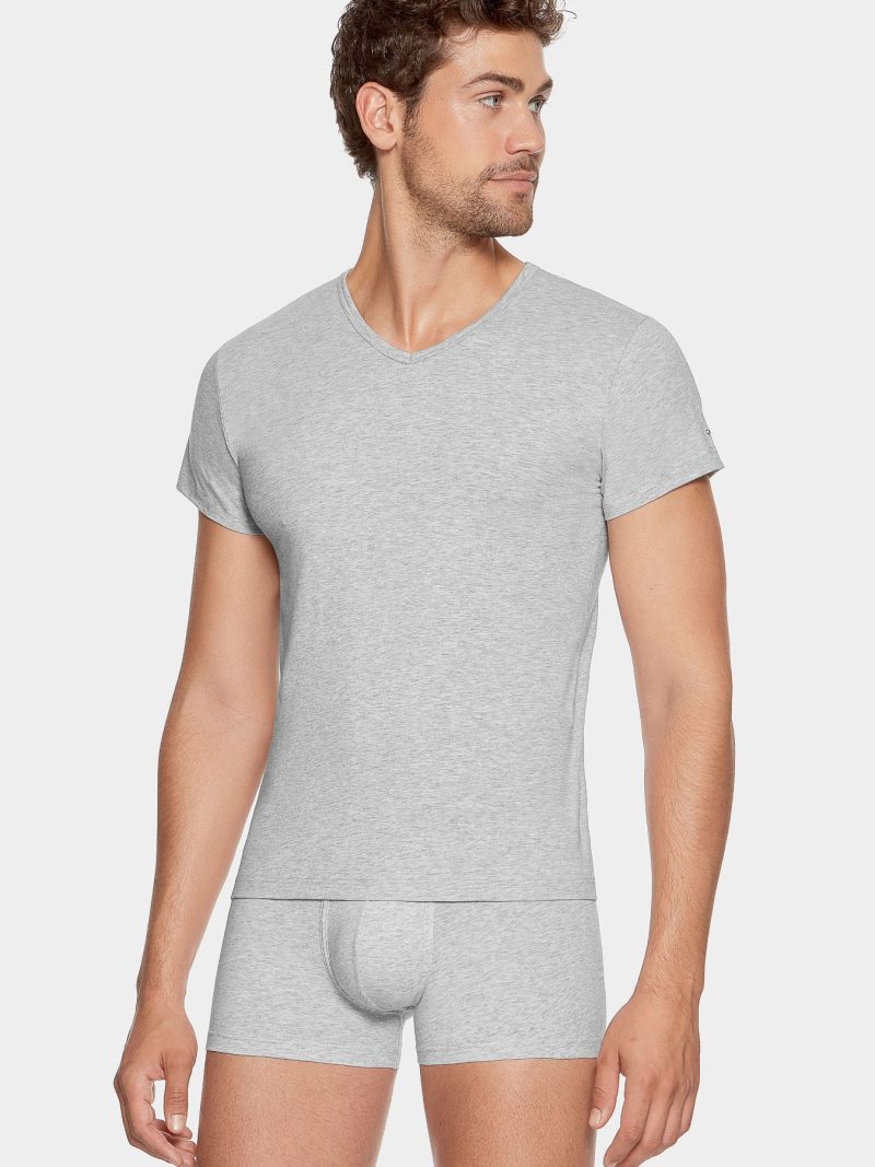 Nuit & Homewear Tee shirt gris e351e60