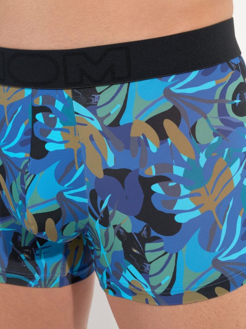 Les dessous Boxer imprimé bleu 402856