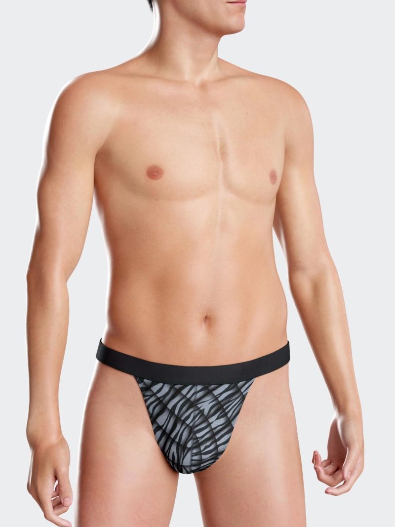 Les dessous String gris ii1141m97