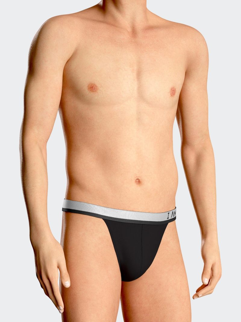 Les dessous String noir ii1141l90