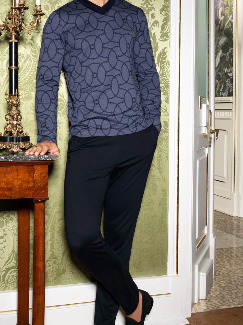 Nuit & Homewear Pyjama et Pyjacourt bleu im1552m70