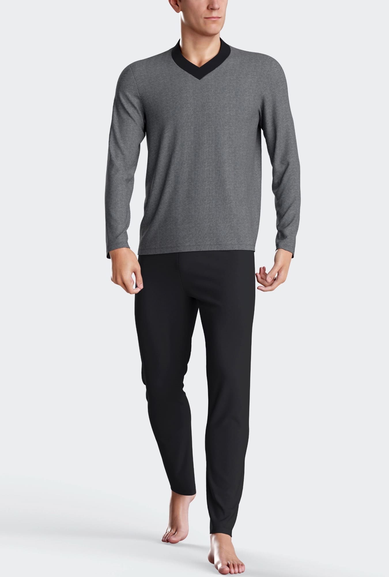 Nuit & Homewear Pyjama et Pyjacourt bleu im1552m79 – Image 2