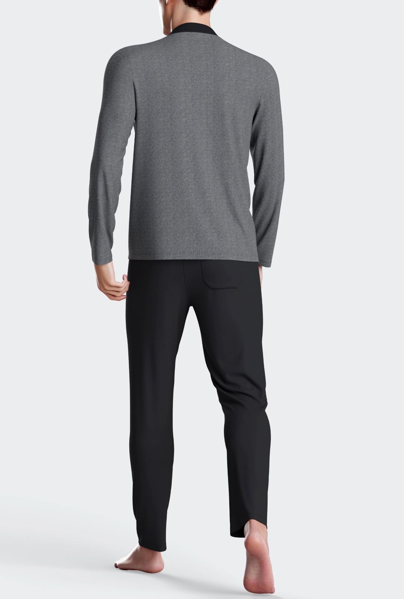 Nuit & Homewear Pyjama et Pyjacourt bleu im1552m79 – Image 3