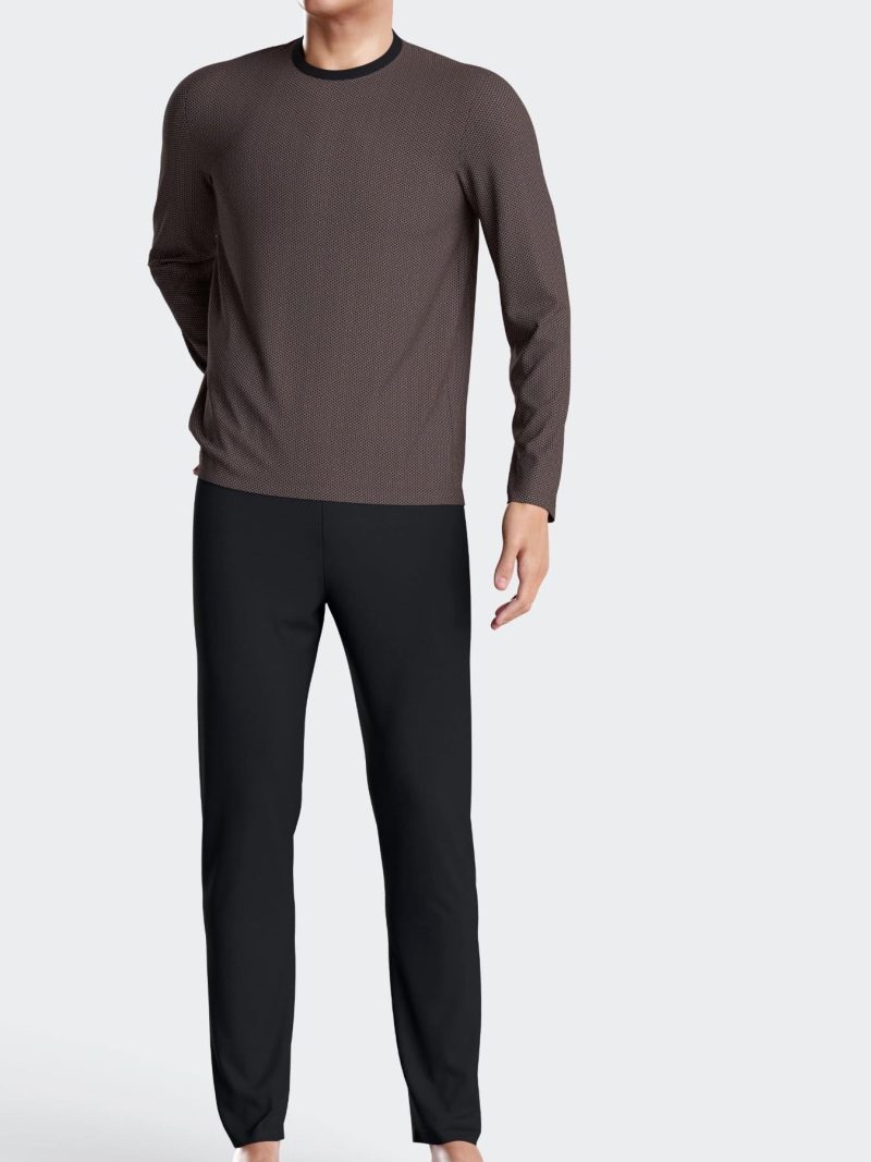 Nuit & Homewear Pyjama et Pyjacourt gris im1551m78