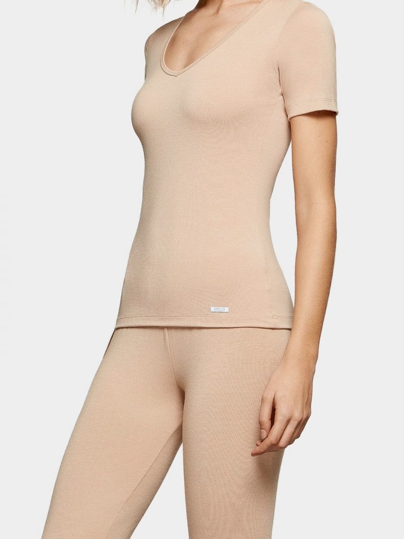 Lingerie Fine Top / Pull beige 8351606