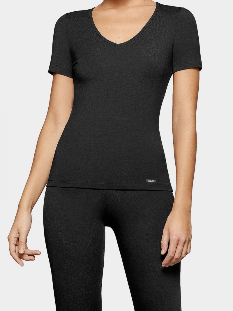 Lingerie Fine Top / Pull noir 8351606