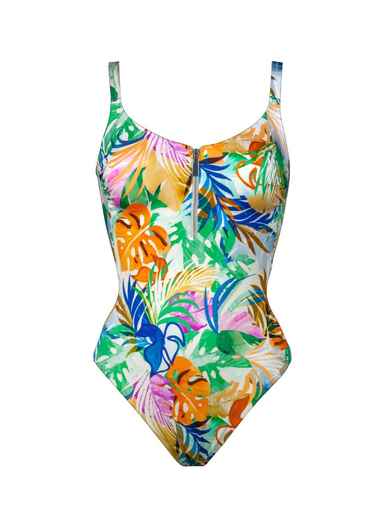 Bain Maillot de bain 1 Pièce 681 white tropics 8560