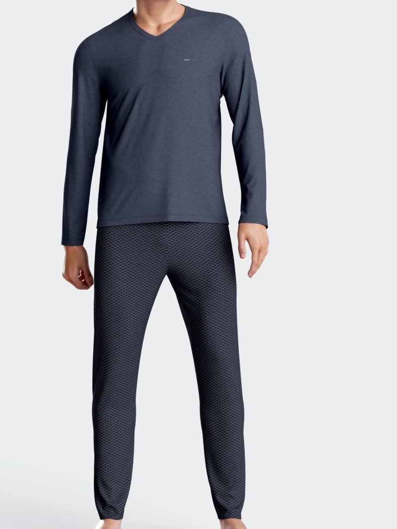 Nuit & Homewear Pyjama et Pyjacourt marine ep1552h31