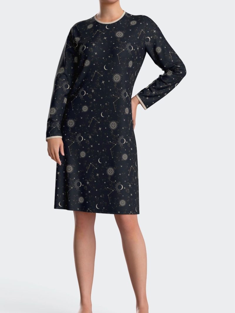 Nuit & Homewear Chemise de nuit marine im8661n16