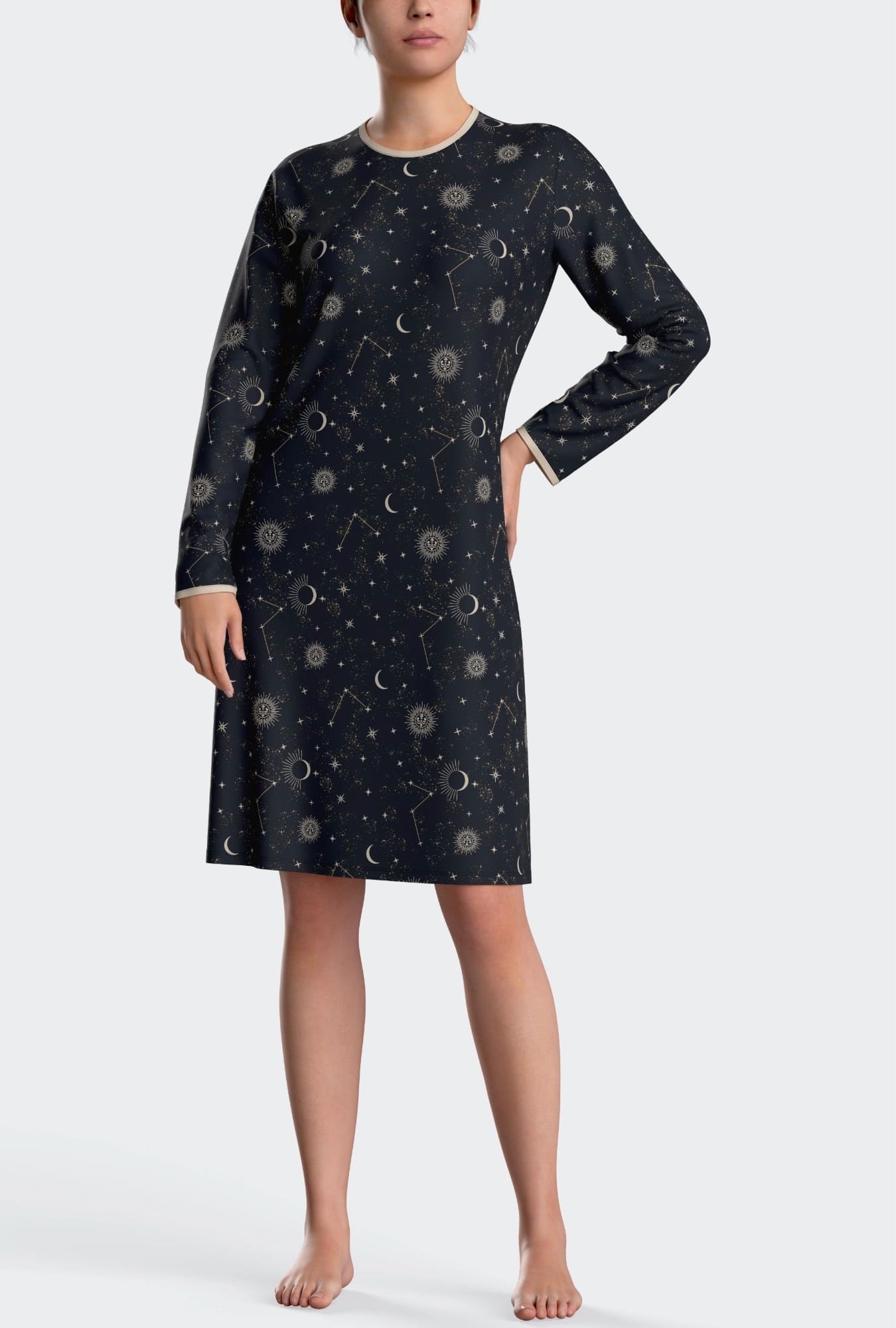 Nuit & Homewear Chemise de nuit marine im8661n16