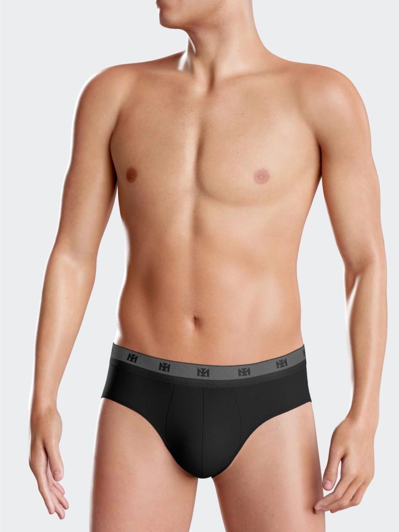 Les dessous Slip noir im1121m72p2