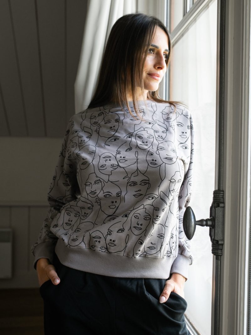 Nuit & Homewear Ensemble détente faces 221l102