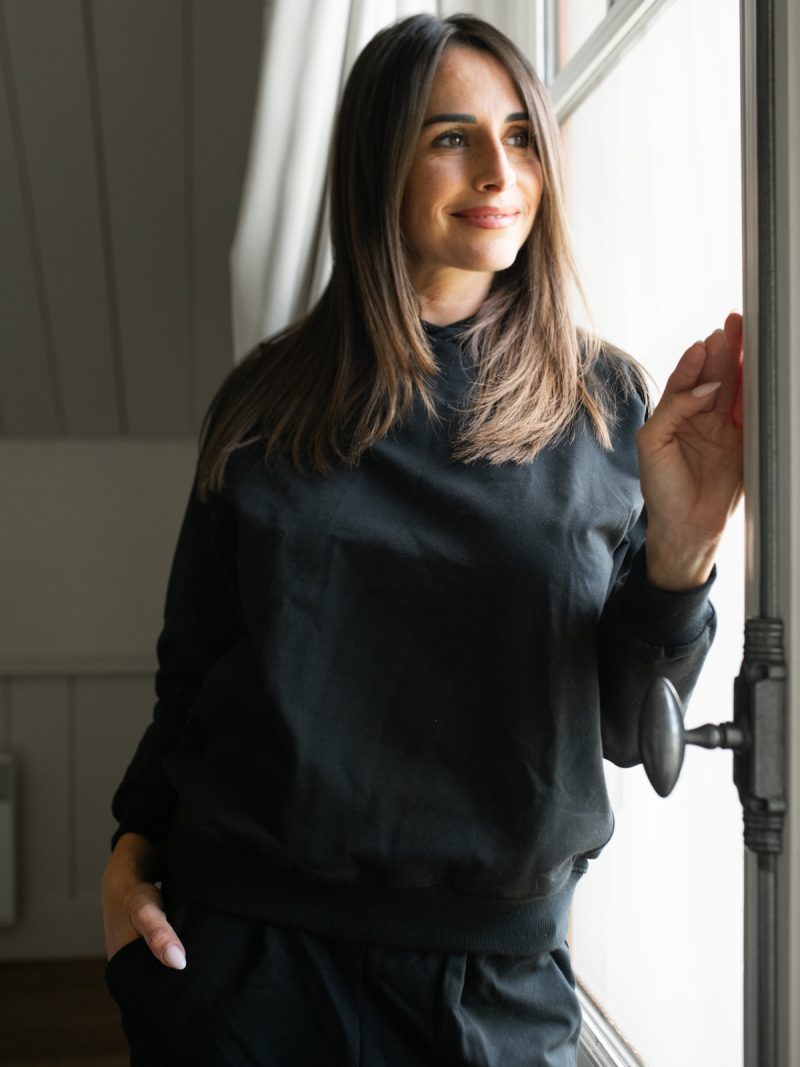 Nuit & Homewear Ensemble détente noir 221l101