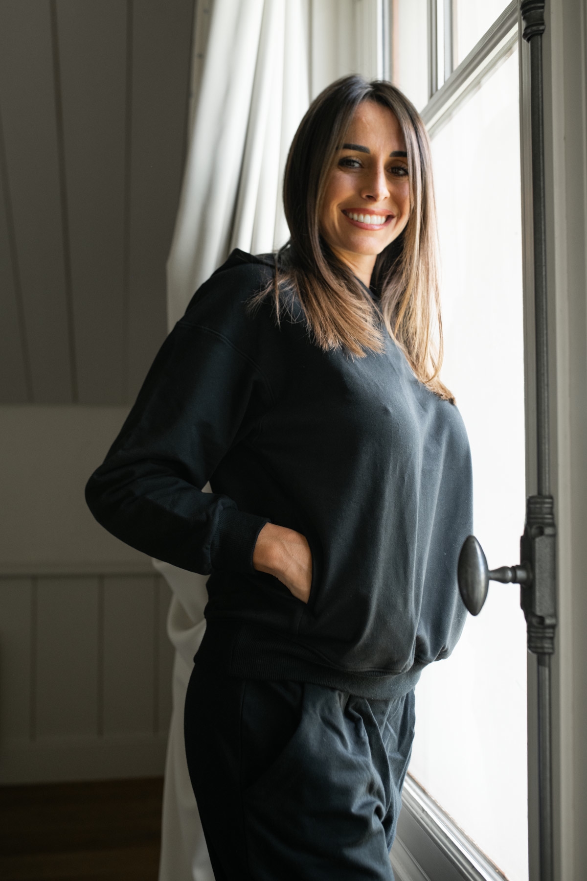 Nuit & Homewear Ensemble détente noir 221l101 – Image 3