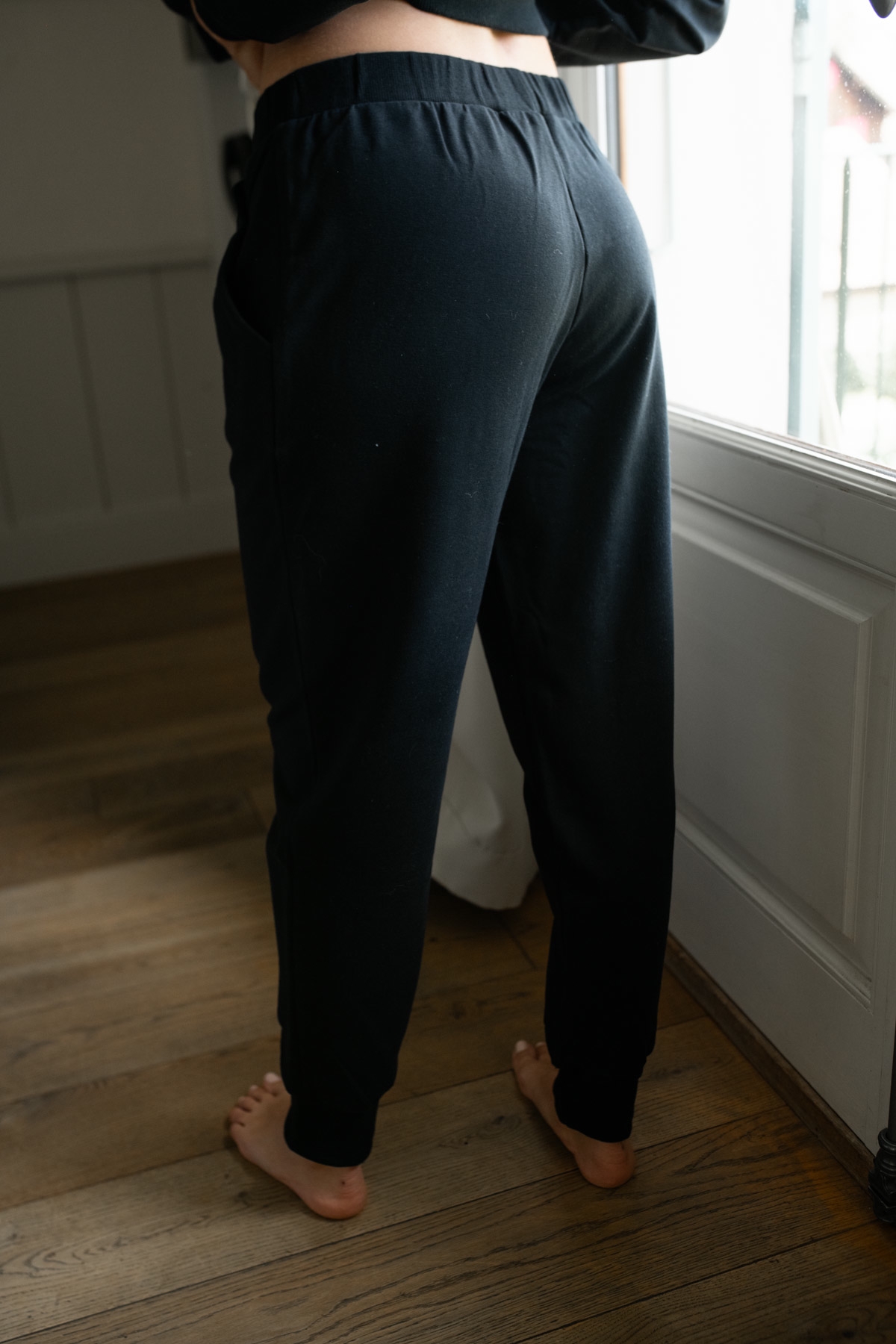 Nuit & Homewear Ensemble détente noir 221l101 – Image 5