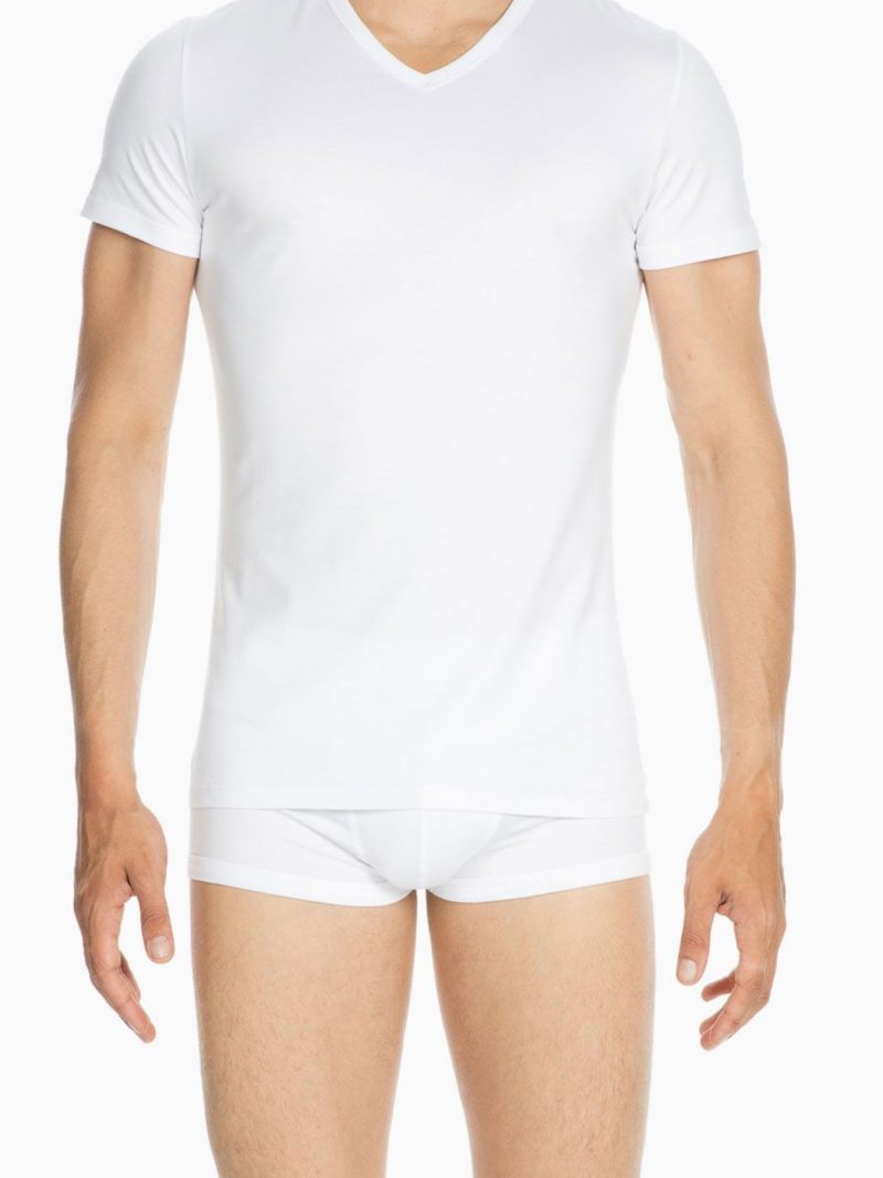 Nuit & Homewear Tee shirt blanc 400206