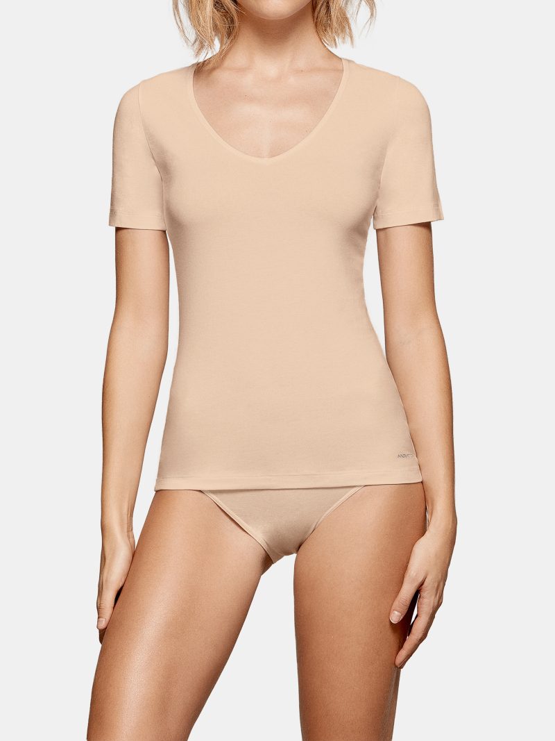Lingerie Fine Top / Pull beige 8351898