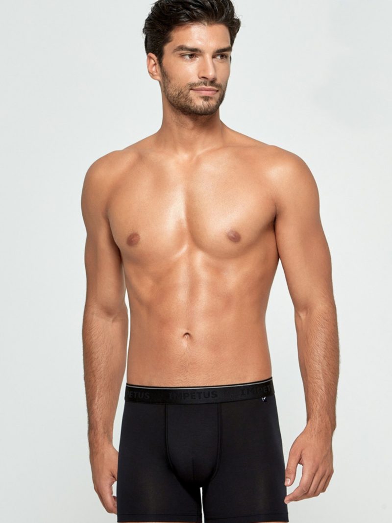 Les dessous Boxer noir 2166f84