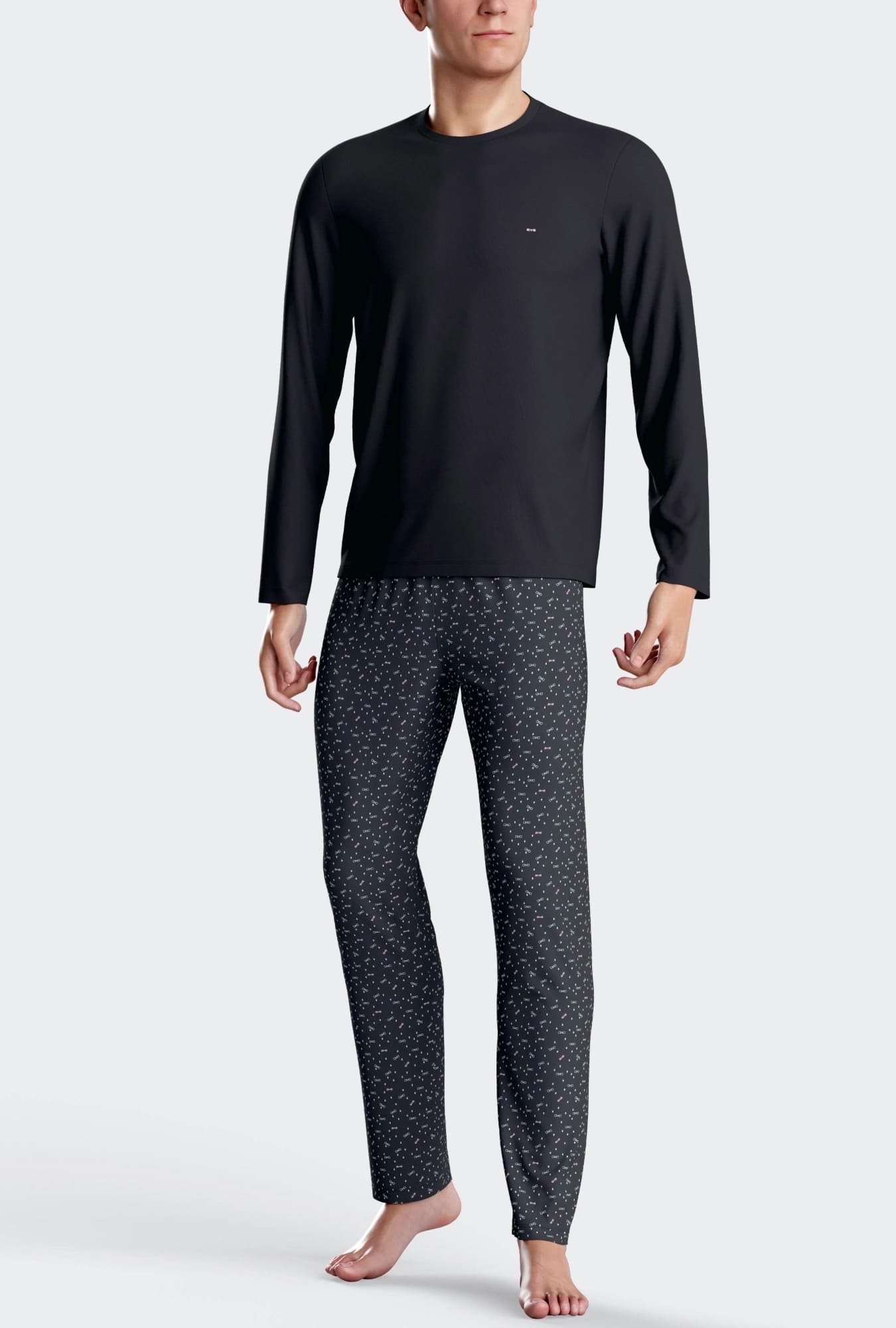 Nuit & Homewear Pyjama et Pyjacourt marine ep1551h56 – Image 2