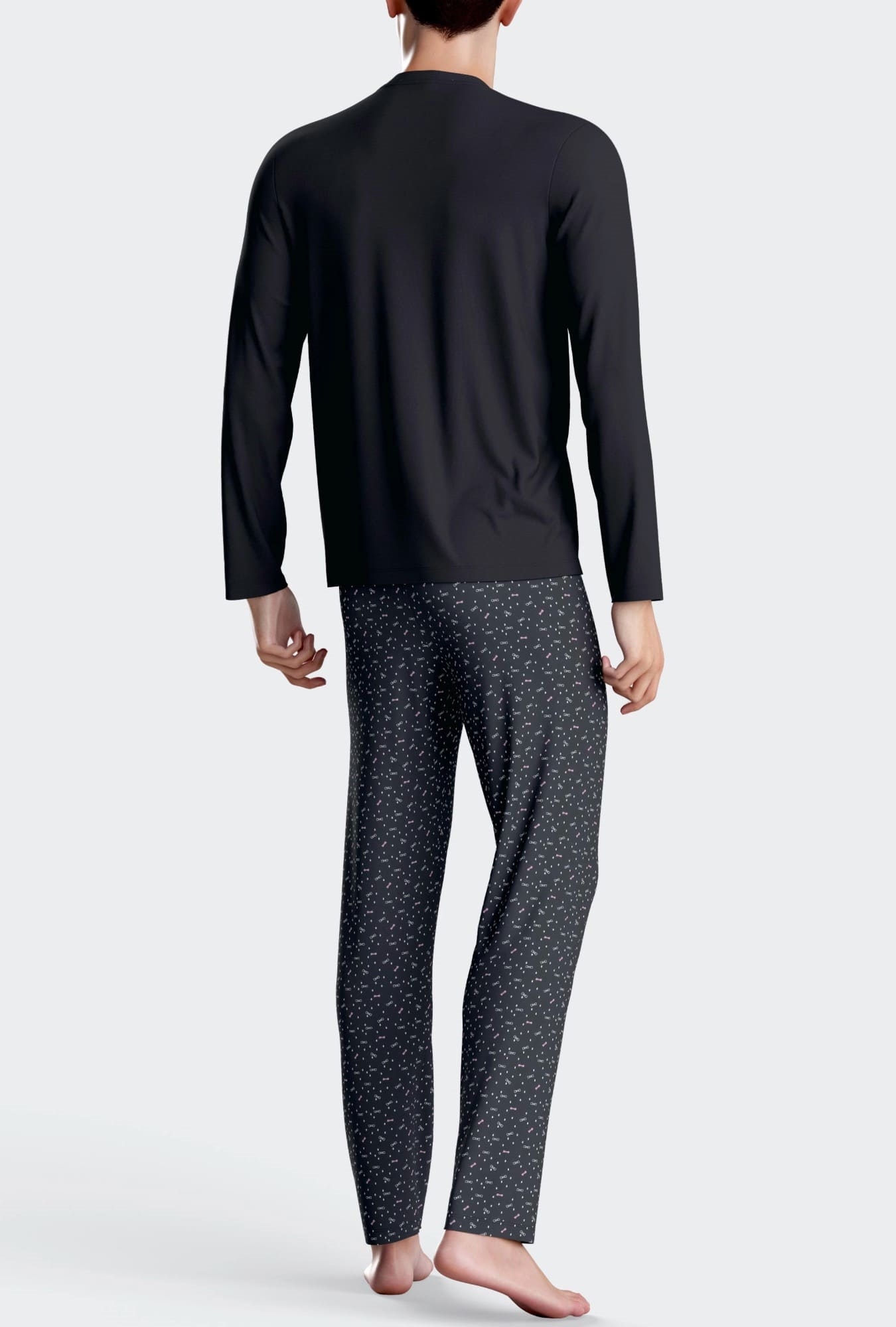 Nuit & Homewear Pyjama et Pyjacourt marine ep1551h56 – Image 3