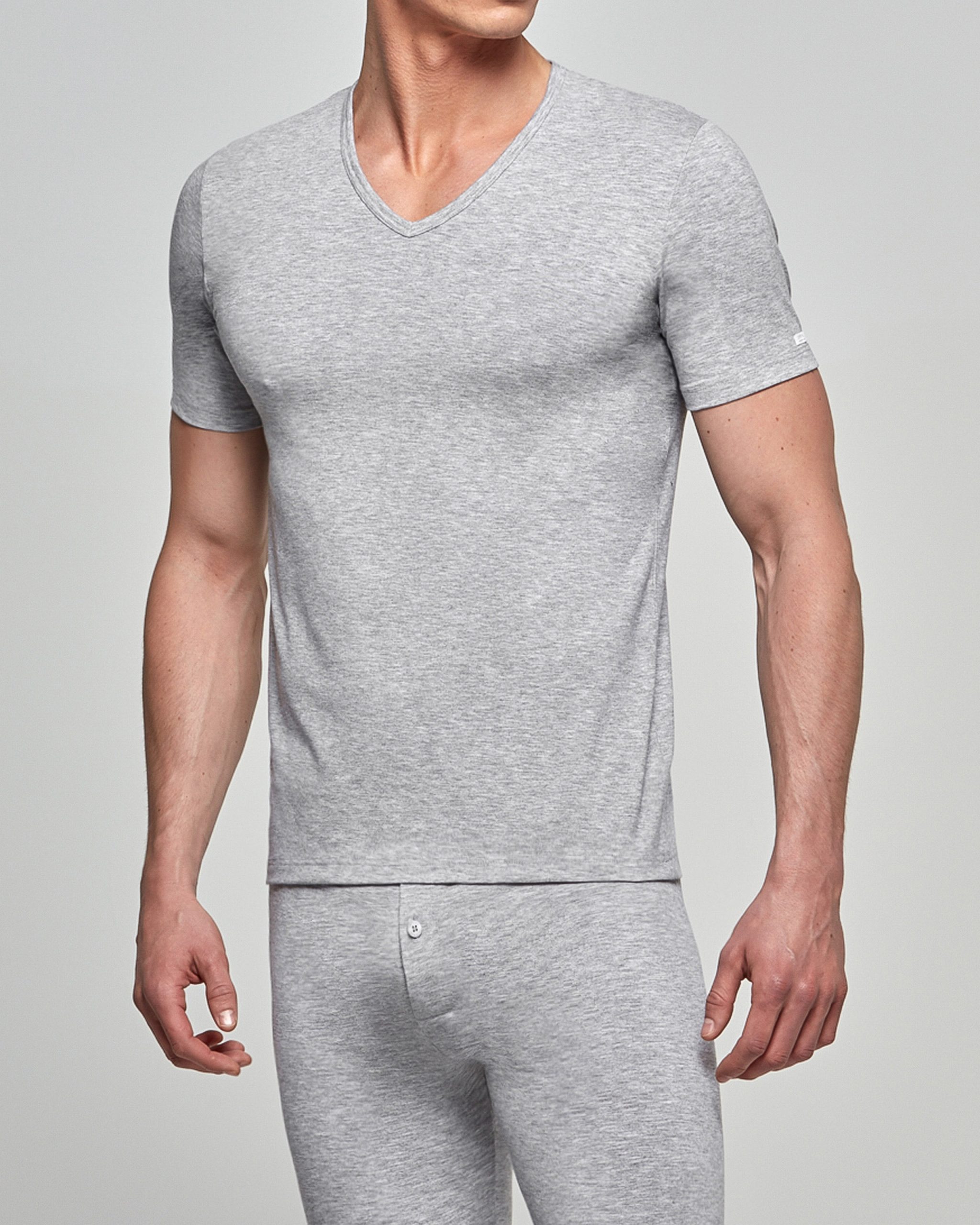 Nuit & Homewear Tee shirt gris 1351606