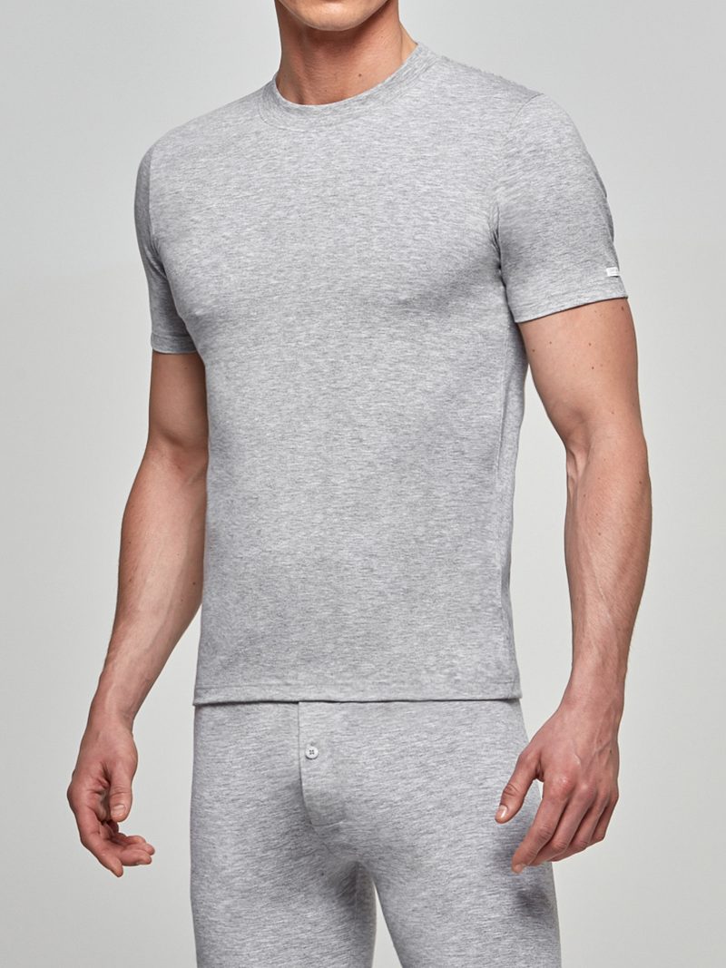 Nuit & Homewear Tee shirt gris 1353606