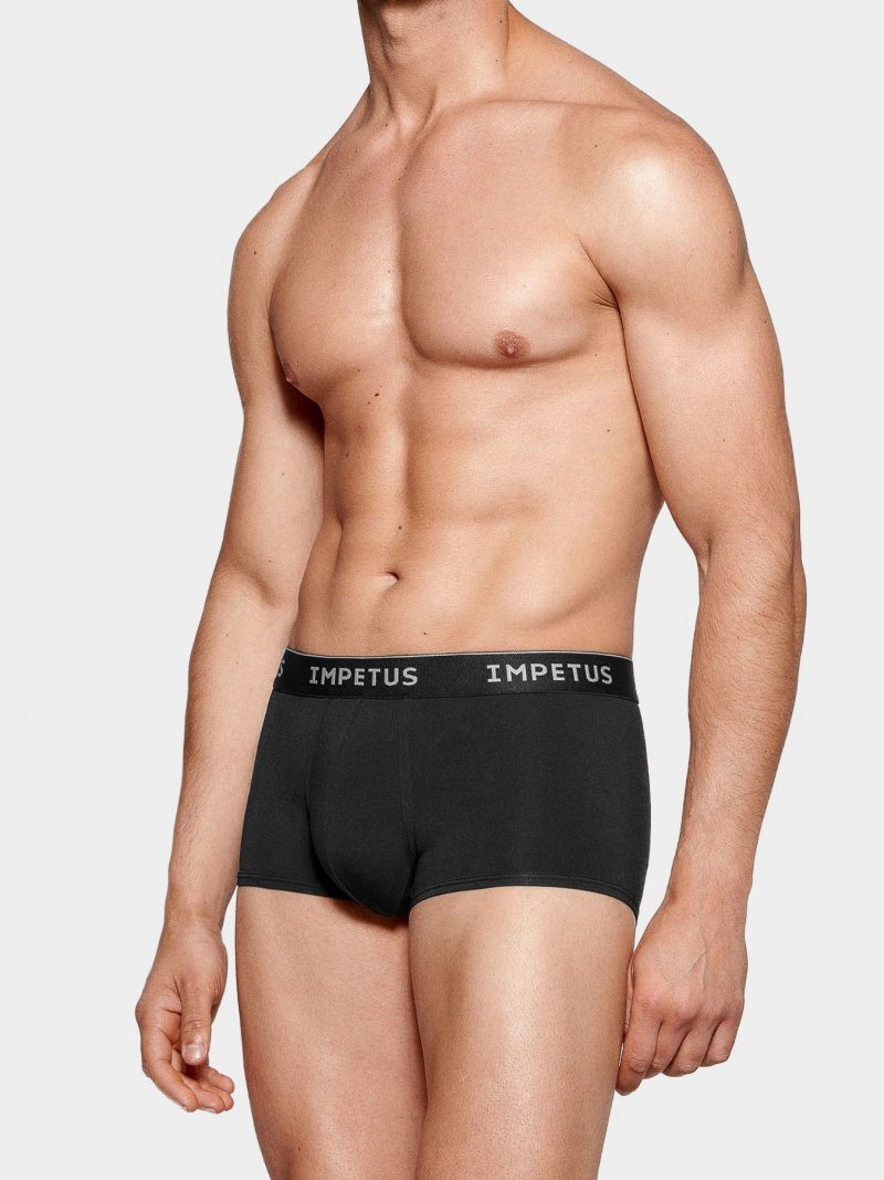 Les dessous Boxer noir 1223g45