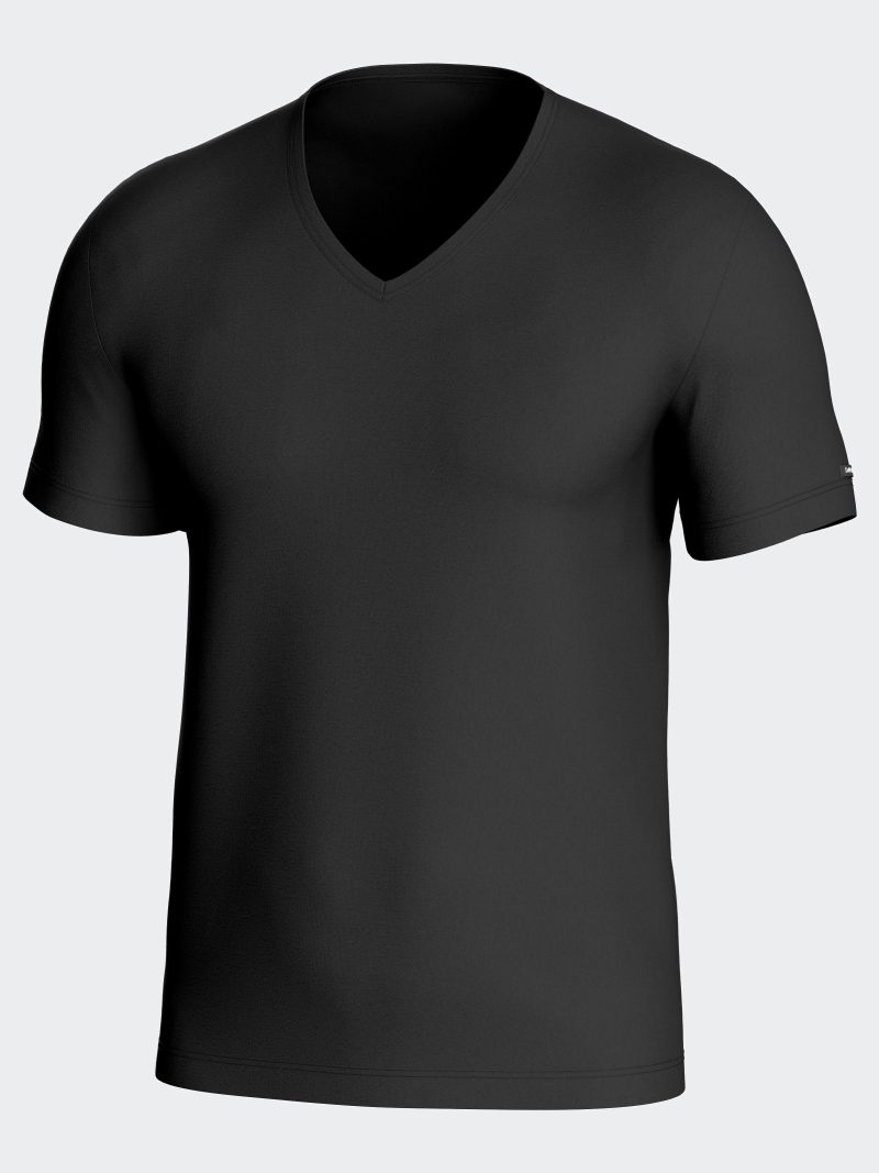 Nuit & Homewear Tee shirt noir 1351606
