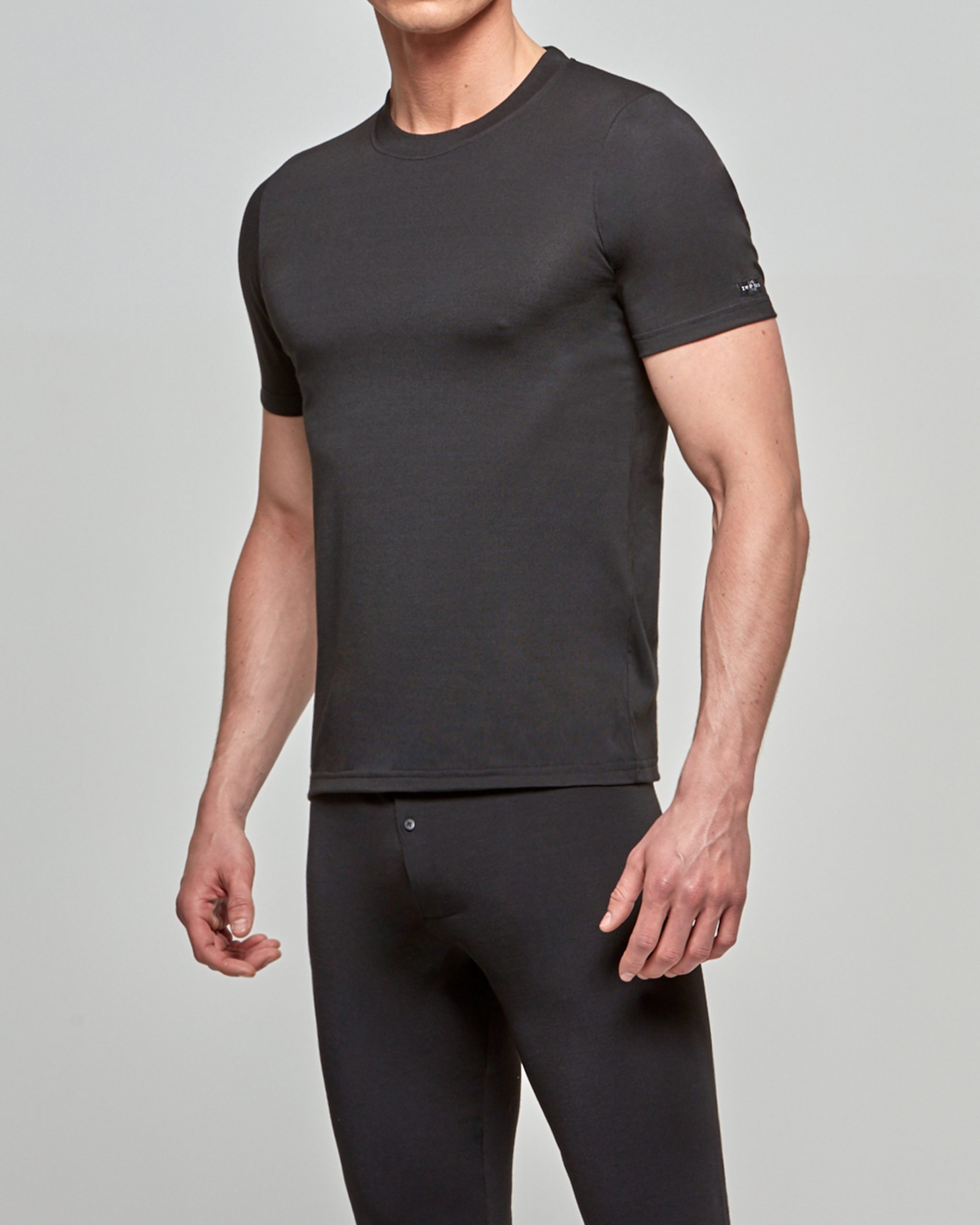 Nuit & Homewear Tee shirt noir 1353606
