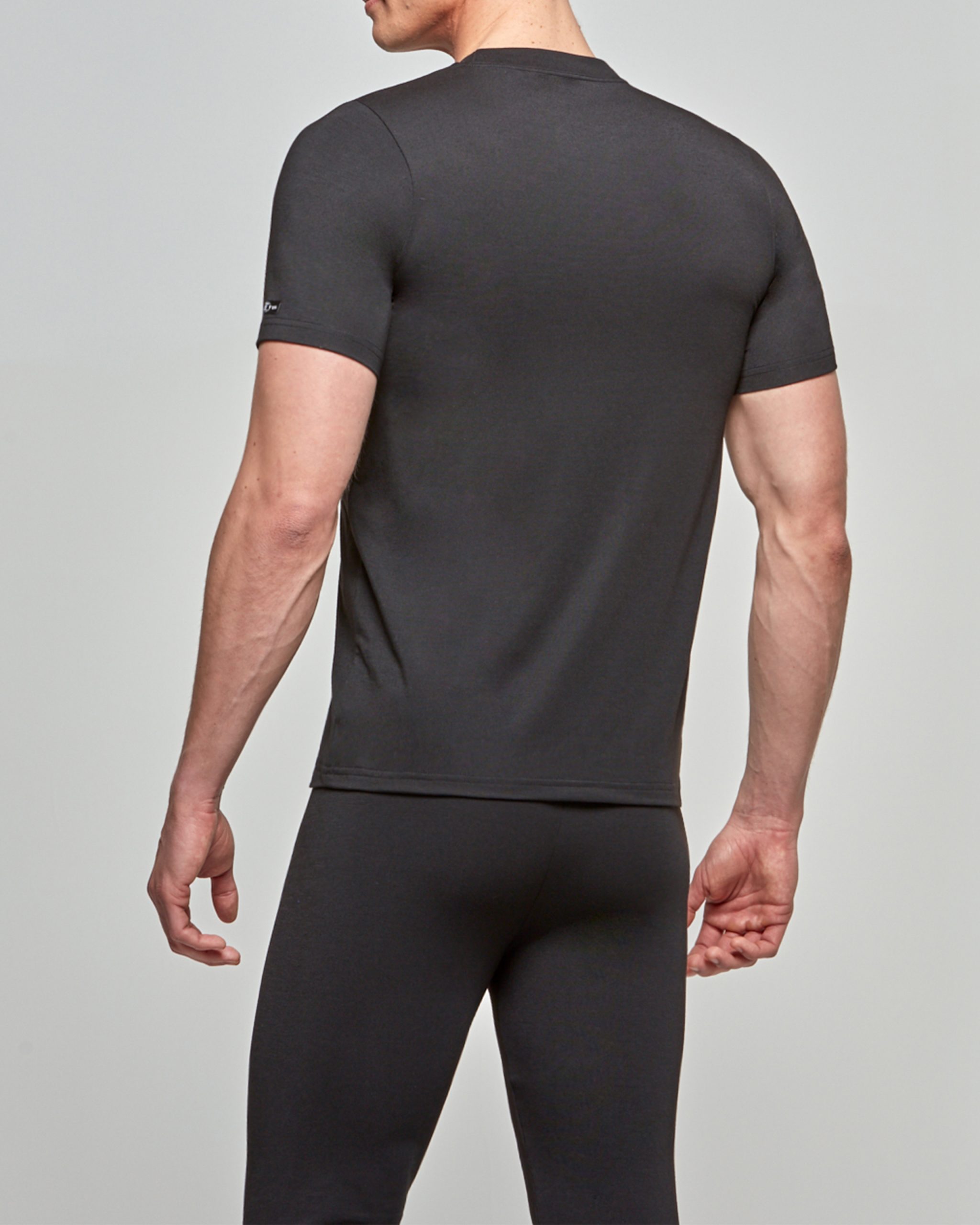 Nuit & Homewear Tee shirt noir 1353606 – Image 2