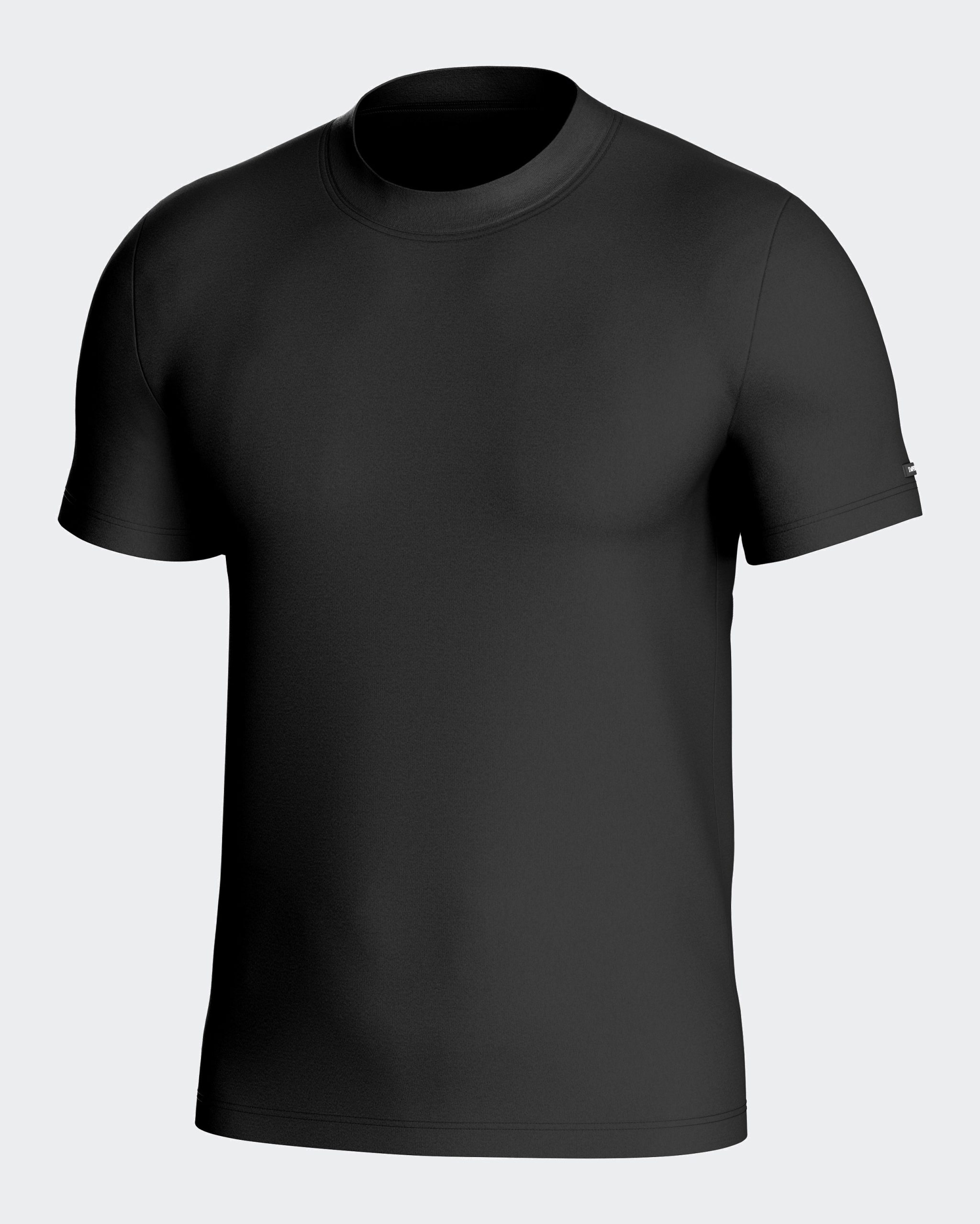 Nuit & Homewear Tee shirt noir 1353606 – Image 3
