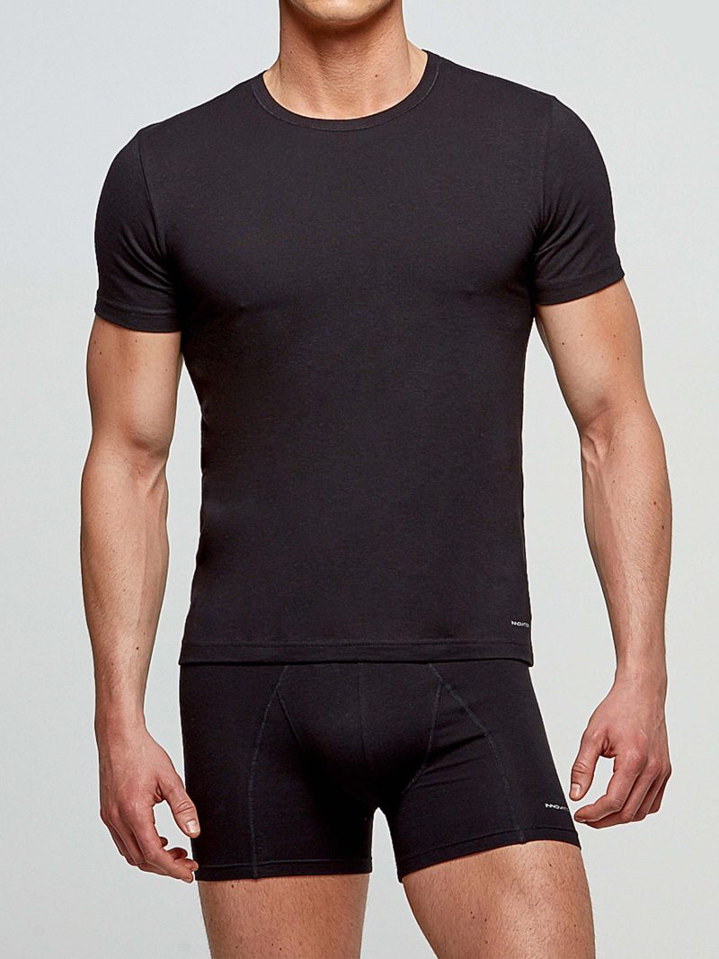 Nuit & Homewear Tee shirt noir 1353898