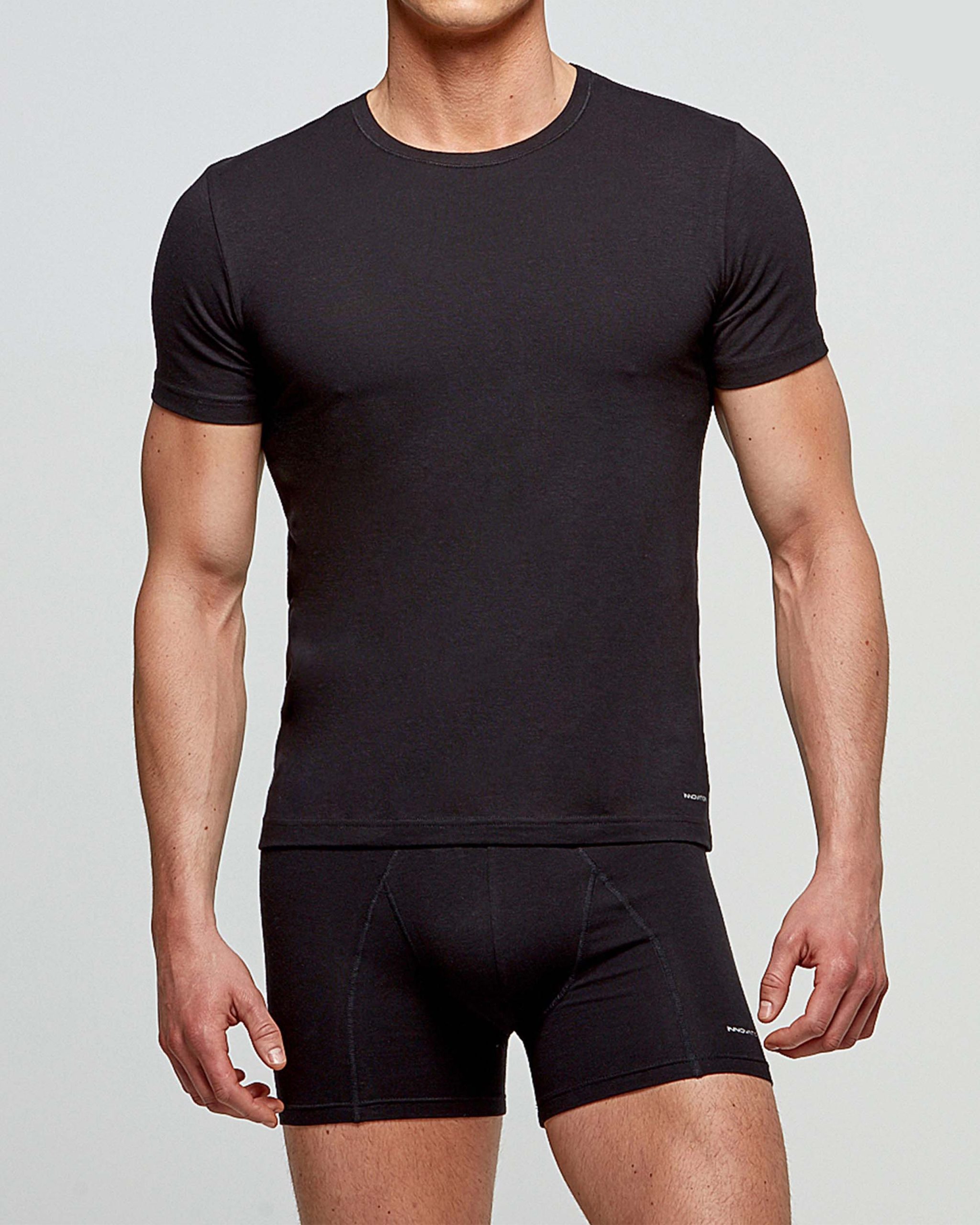 Nuit & Homewear Tee shirt noir 1353898