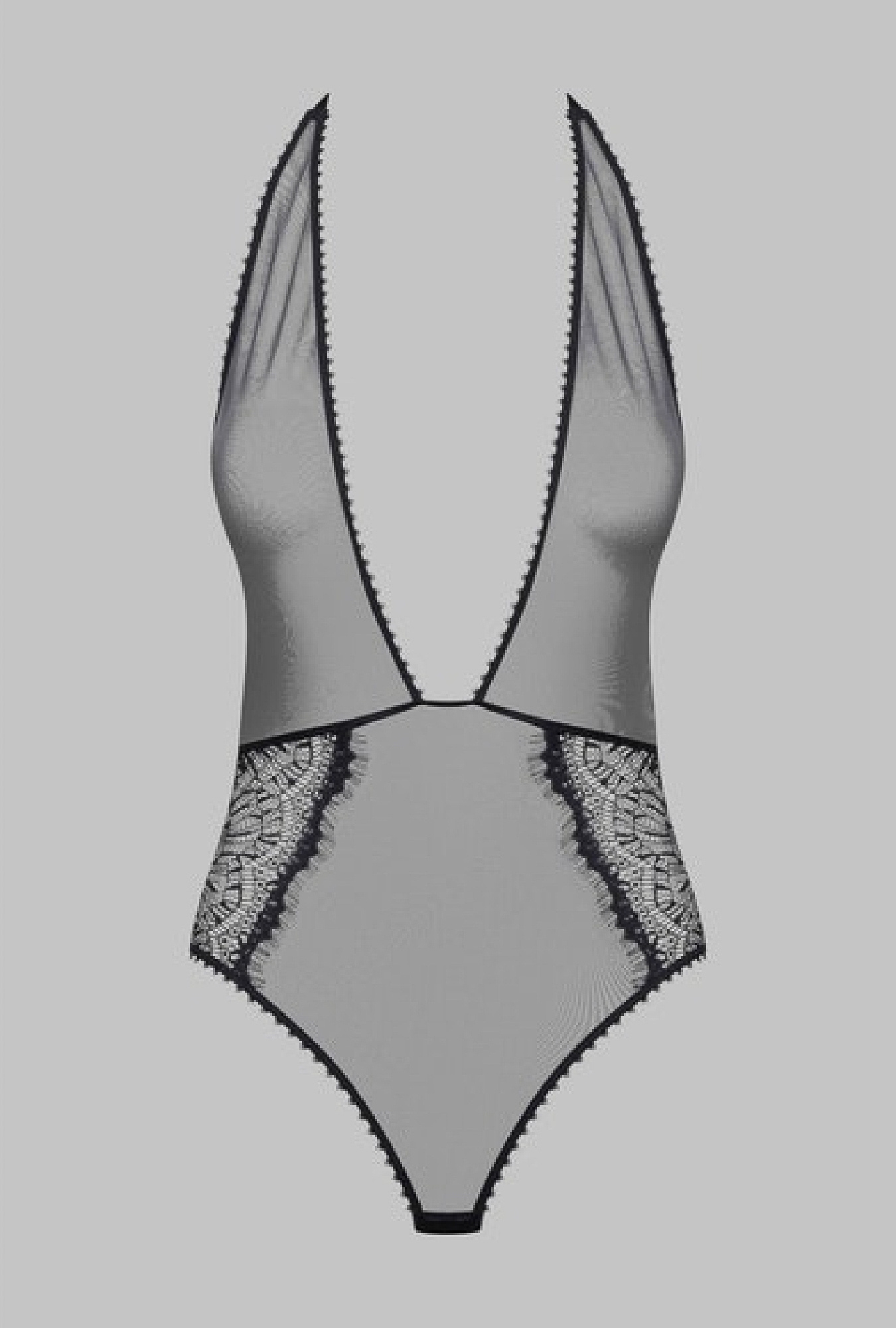 Lingerie Fine Body noir 608465 – Image 5
