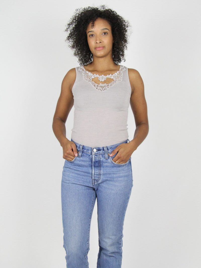 Lingerie Fine Top / Pull beige 6866