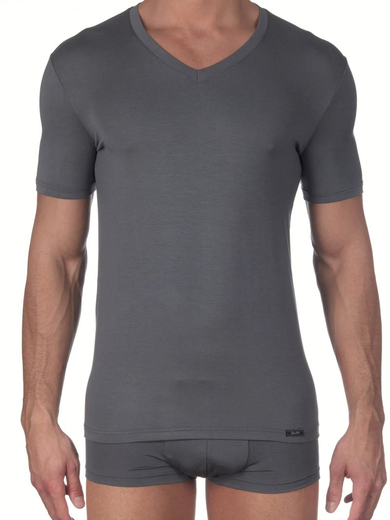 Nuit & Homewear Tee shirt gris 1576