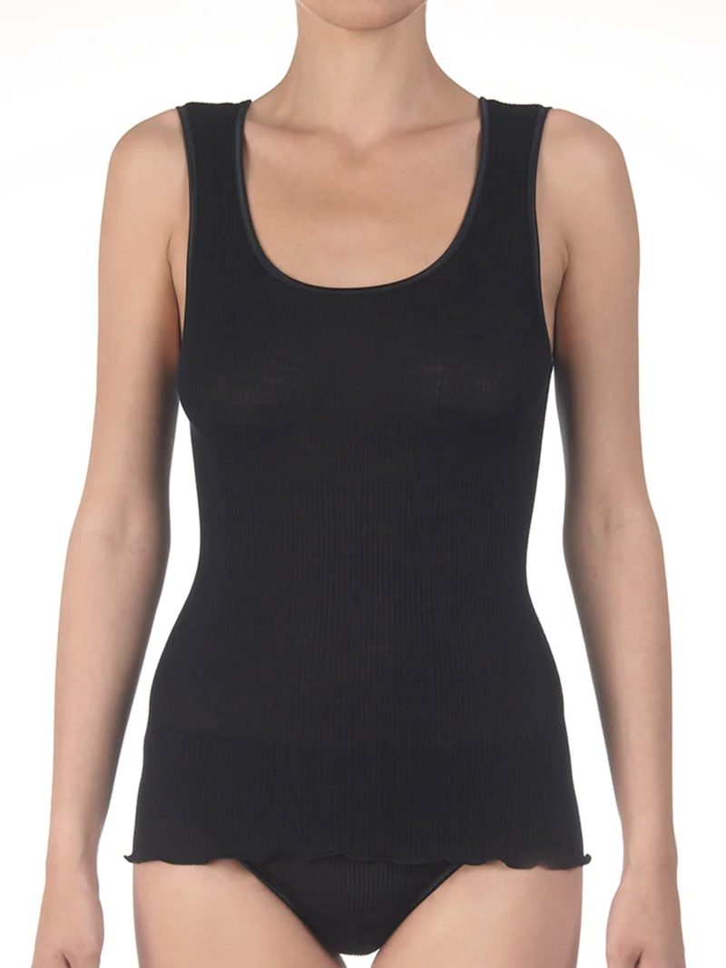 Lingerie Fine Top / Pull noir 3422