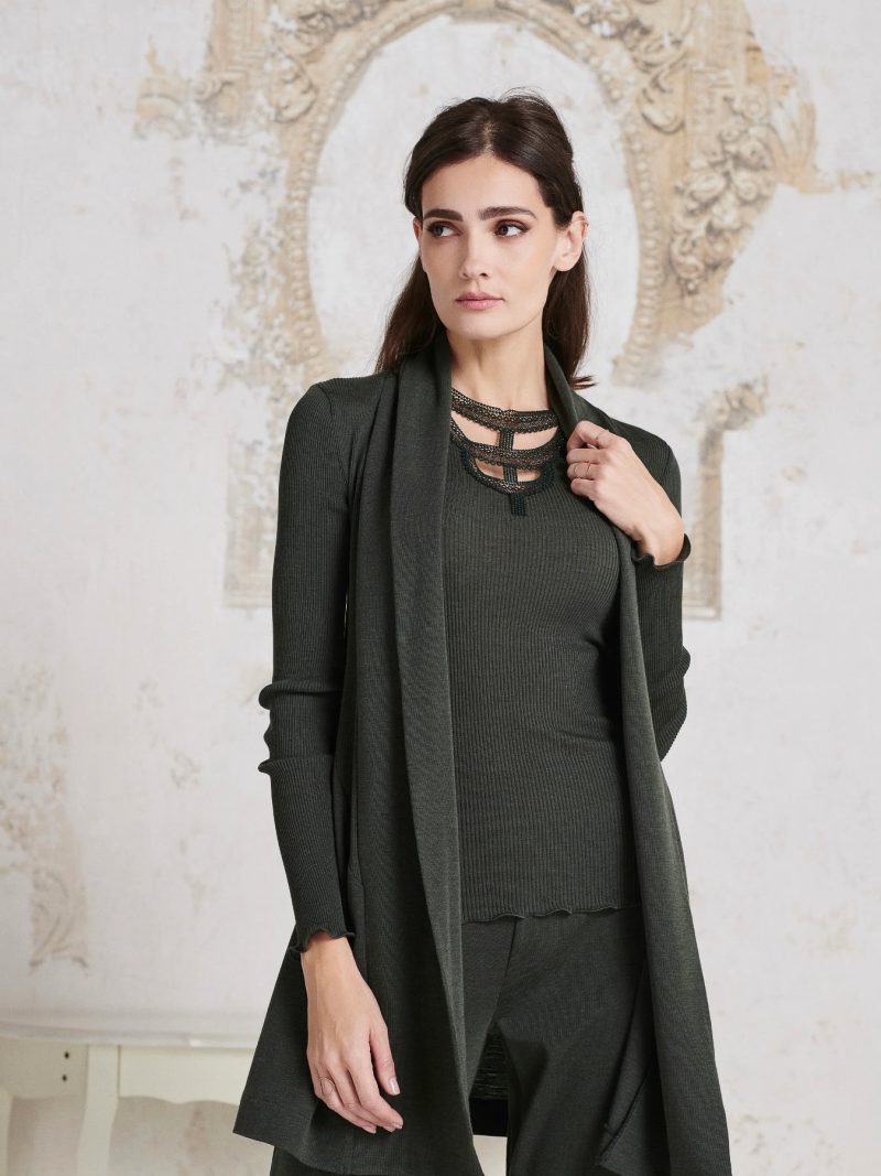 Nuit & Homewear Pull / Veste noir 3463