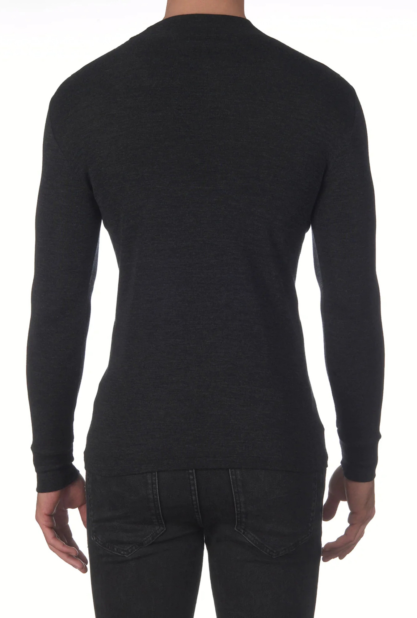 Nuit & Homewear Tee shirt noir 628 – Image 2
