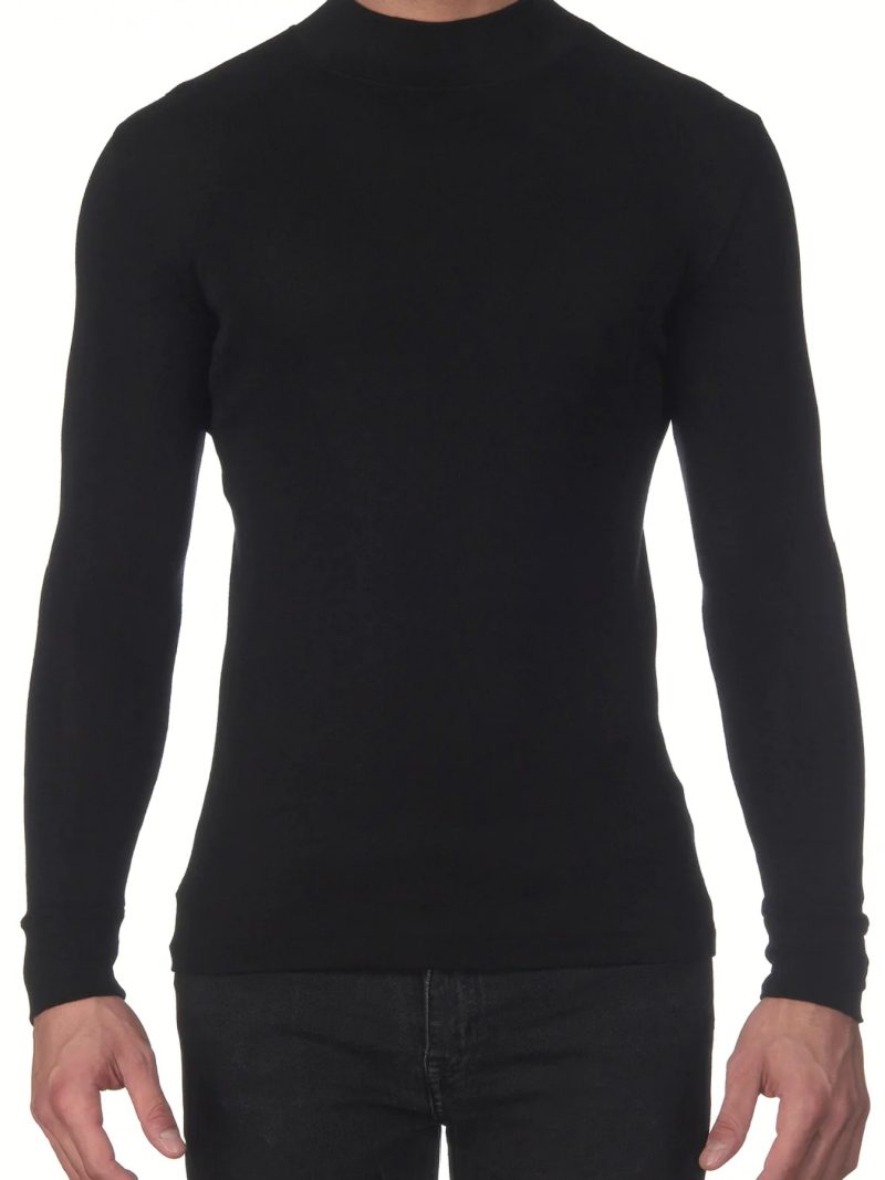 Nuit & Homewear Tee shirt noir 628
