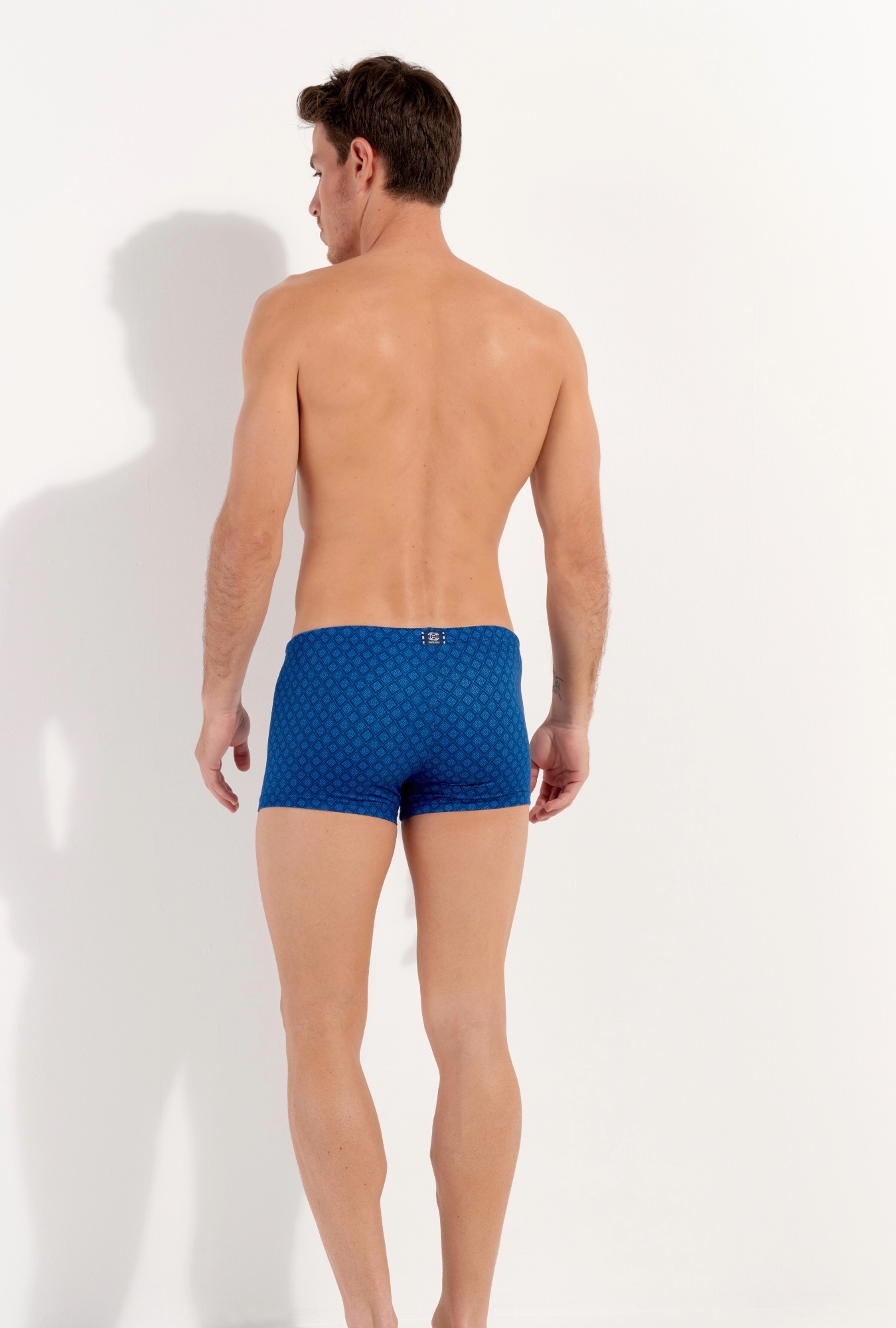 Bain Boxer de bain bleu imprimé 402934 – Image 4