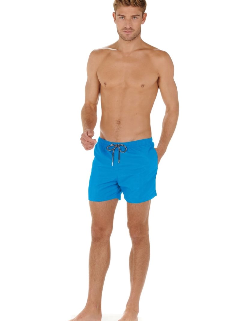 Bain Caleçon de bain turquoise 402537