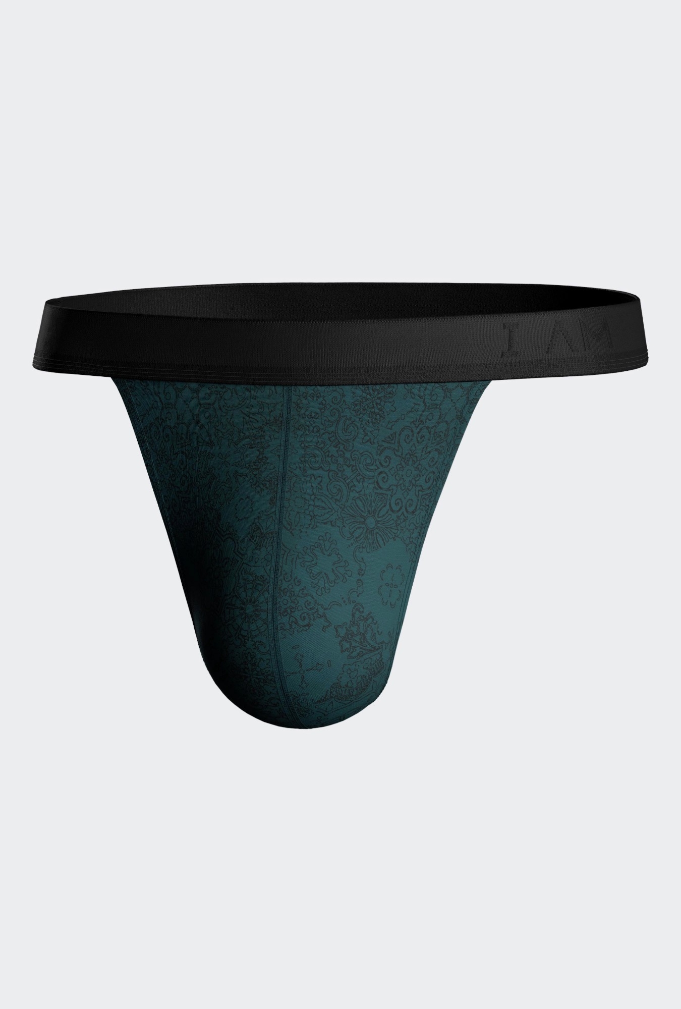 Les dessous String vert + noir ii1141n37 – Image 3