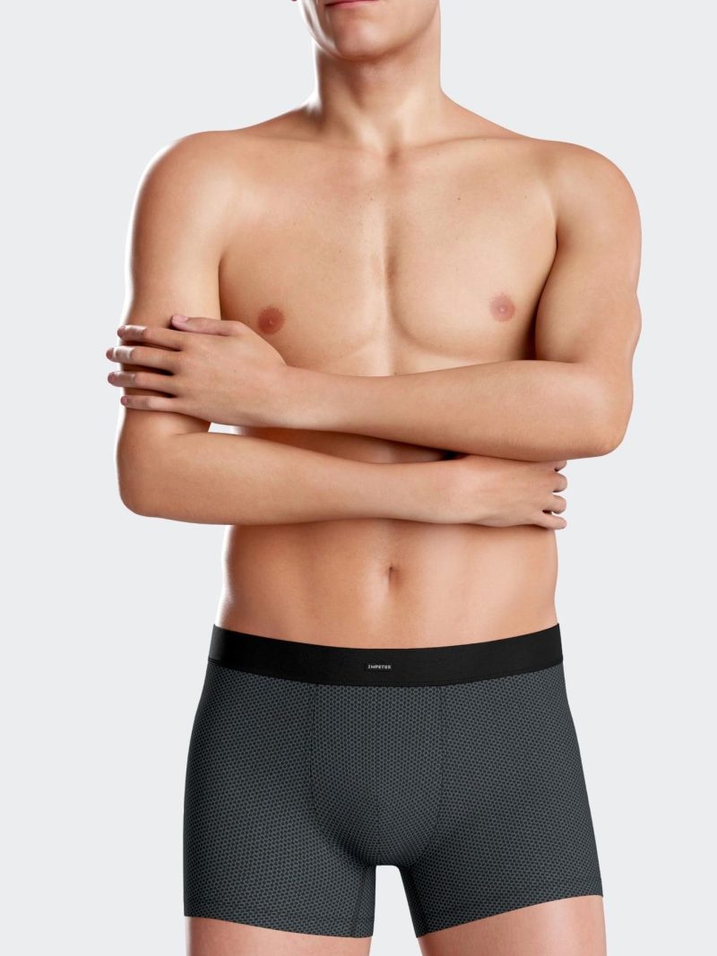 Les dessous Boxer noir + vert im1223m78p2