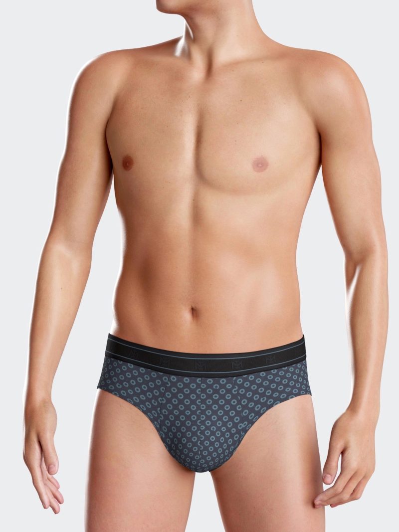 Les dessous Slip bleu im1121n38
